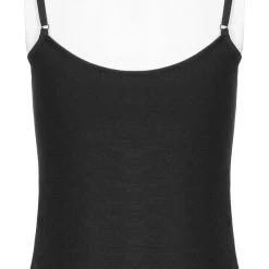Punk Rave Women's Stuff Cutout Mesh Splice Skull Tank Top