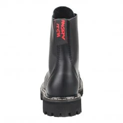 Angry Itch 8-Hole - Black Leather Boots 14 Angry Itch 8-Hole - Black Leather Boots