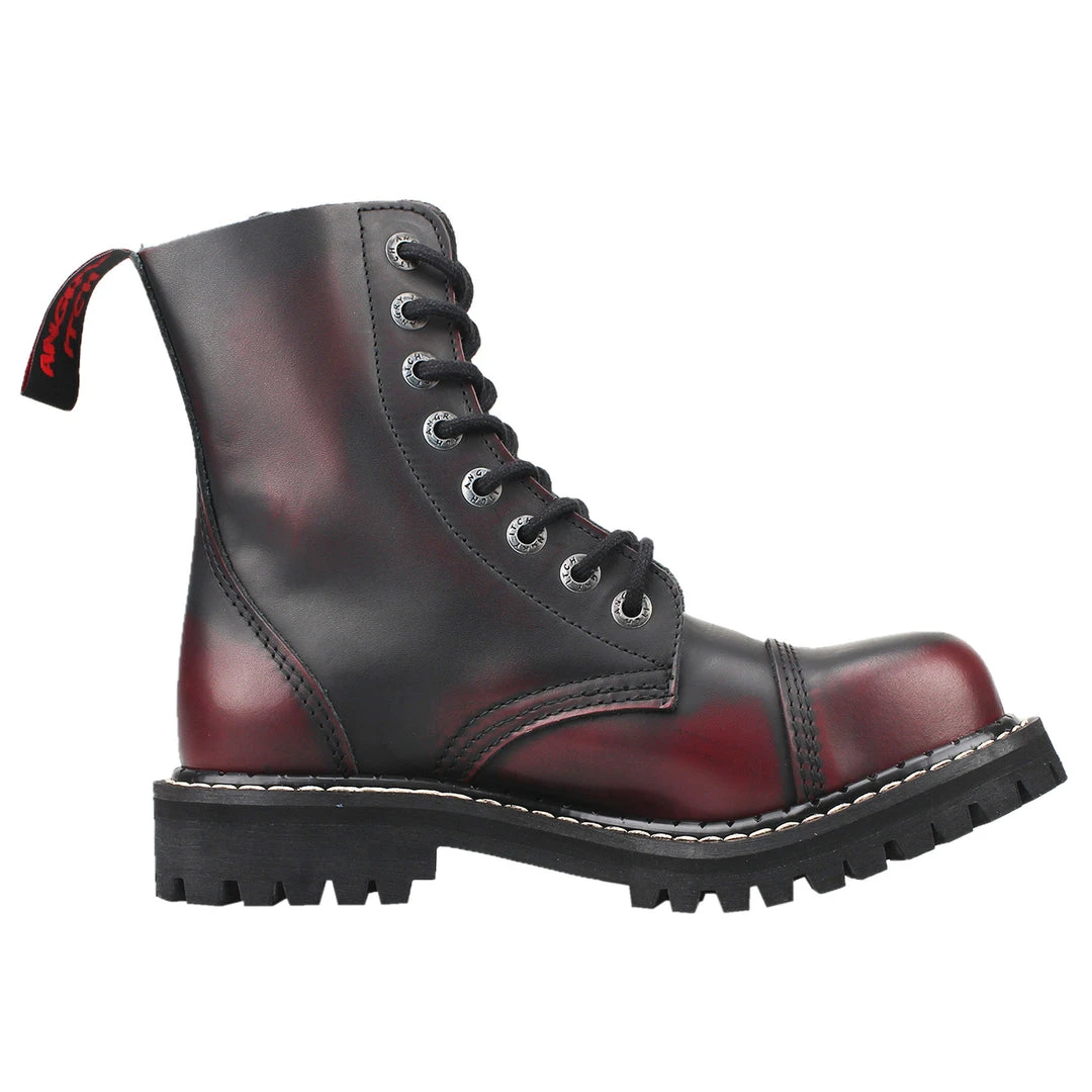 Angry Itch 8-Hole - Burgundy Rub-Off Leather Boots Men's Stuff 6 Angry Itch 8-Hole - Burgundy Rub-Off Leather Boots Men's Stuff