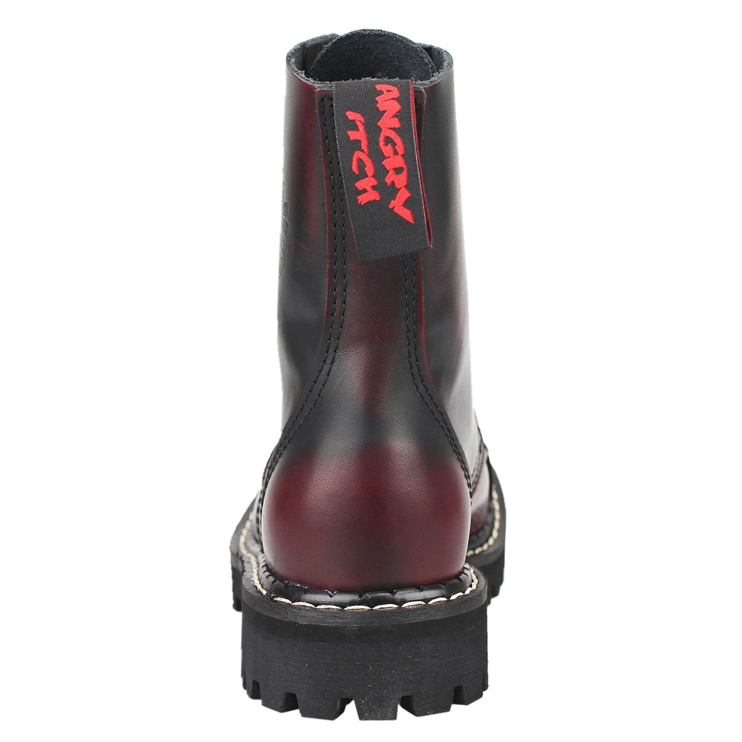 Angry Itch 8-Hole - Burgundy Rub-Off Leather Boots Men's Stuff 7 Angry Itch 8-Hole - Burgundy Rub-Off Leather Boots Men's Stuff