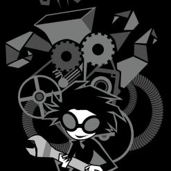 Vampire Freaks Machine Mechanic Mens T-Shirt