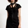 Killstar All Attitude Cut-Out Dress [BLACK]