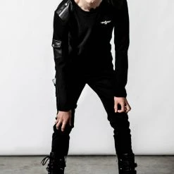 Killstar Men's Stuff At Ease Long Sleeve Top