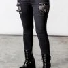 Killstar Azazel Washed Jeans 1 Killstar Azazel Washed Jeans