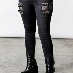 Killstar Azazel Washed Jeans