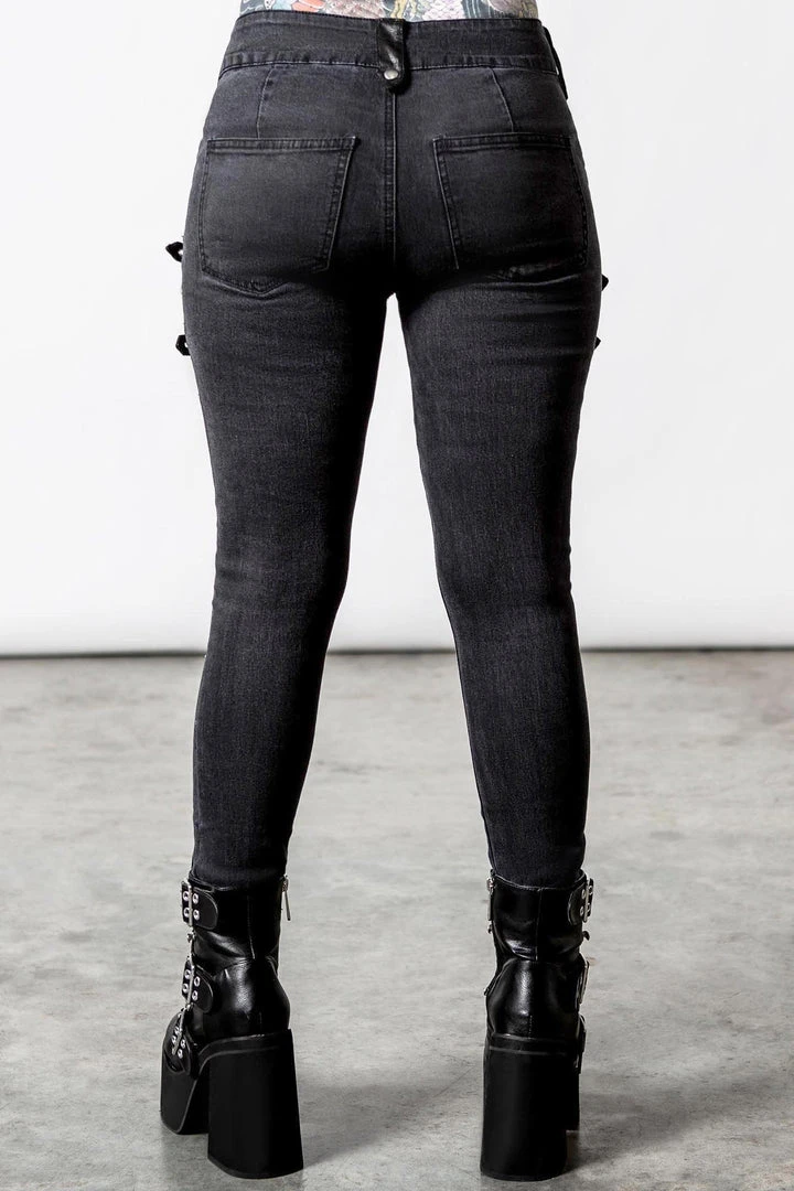 Killstar Azazel Washed Jeans 8 Killstar Azazel Washed Jeans
