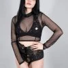 The Pretty Cult American Witch Mesh Crop Top 1 The Pretty Cult American Witch Mesh Crop Top