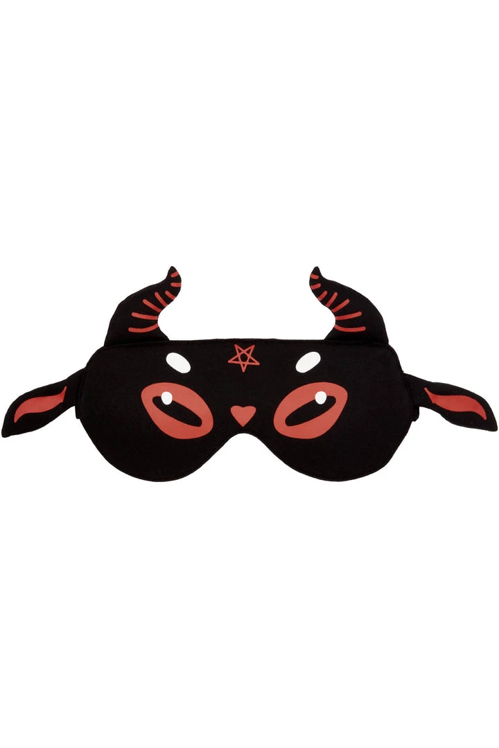 Killstar Baphomet Sleep Mask 4 Killstar Baphomet Sleep Mask