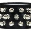 Funk Plus Spiked Bracelet With 3 Rows Of Short & Long Spikes Men's Stuff