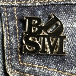 Geeky And Kinky BDSM Love Enamel Pin Pins