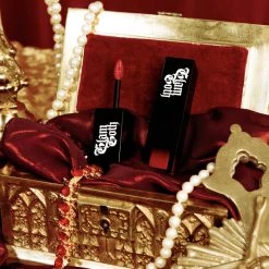 Glam Goth Beauty Blood Chapel - Deep Vintage Red Lipstick Hair And Makeup 9 Glam Goth Beauty Blood Chapel - Deep Vintage Red Lipstick Hair And Makeup