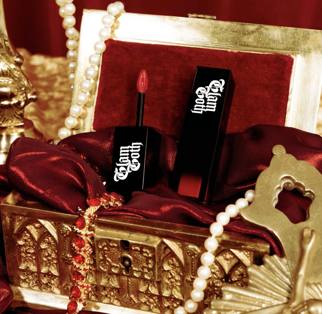 Glam Goth Beauty Blood Chapel - Deep Vintage Red Lipstick Hair And Makeup 6 Glam Goth Beauty Blood Chapel - Deep Vintage Red Lipstick Hair And Makeup