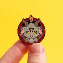 LuxCups Creative Baphomet Enamel Pin Pins