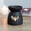 Gothic Gifts Gift Ideas Black Bat Cut Out Oil Burner 2 Gothic Gifts Gift Ideas Black Bat Cut Out Oil Burner