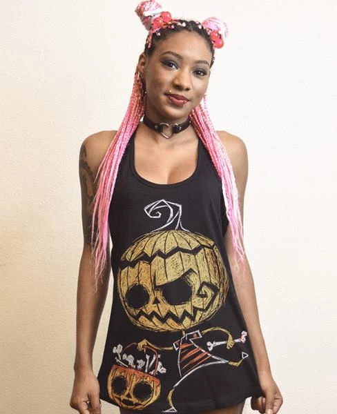 Akumu Ink Bone Collector Tank Top – Women 4 Akumu Ink Bone Collector Tank Top – Women