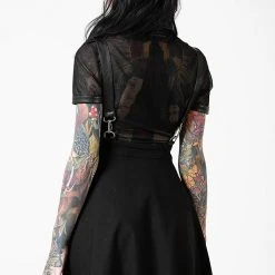 Killstar Women's Stuff Cosmic Katy Suspender Dress 9 Killstar Women's Stuff Cosmic Katy Suspender Dress