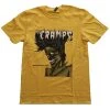 Rock Off Trade Men's Stuff The Cramps Bad Music Unisex T-Shirt - Yellow