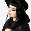 Killstar Cross My Mind Brim Hat Accessories