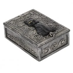Gothic Gifts Gothic Black Cat Resin Storage Box Gift Ideas