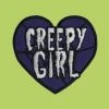 Extreme Largeness Gift Ideas Creepy Girl Patch