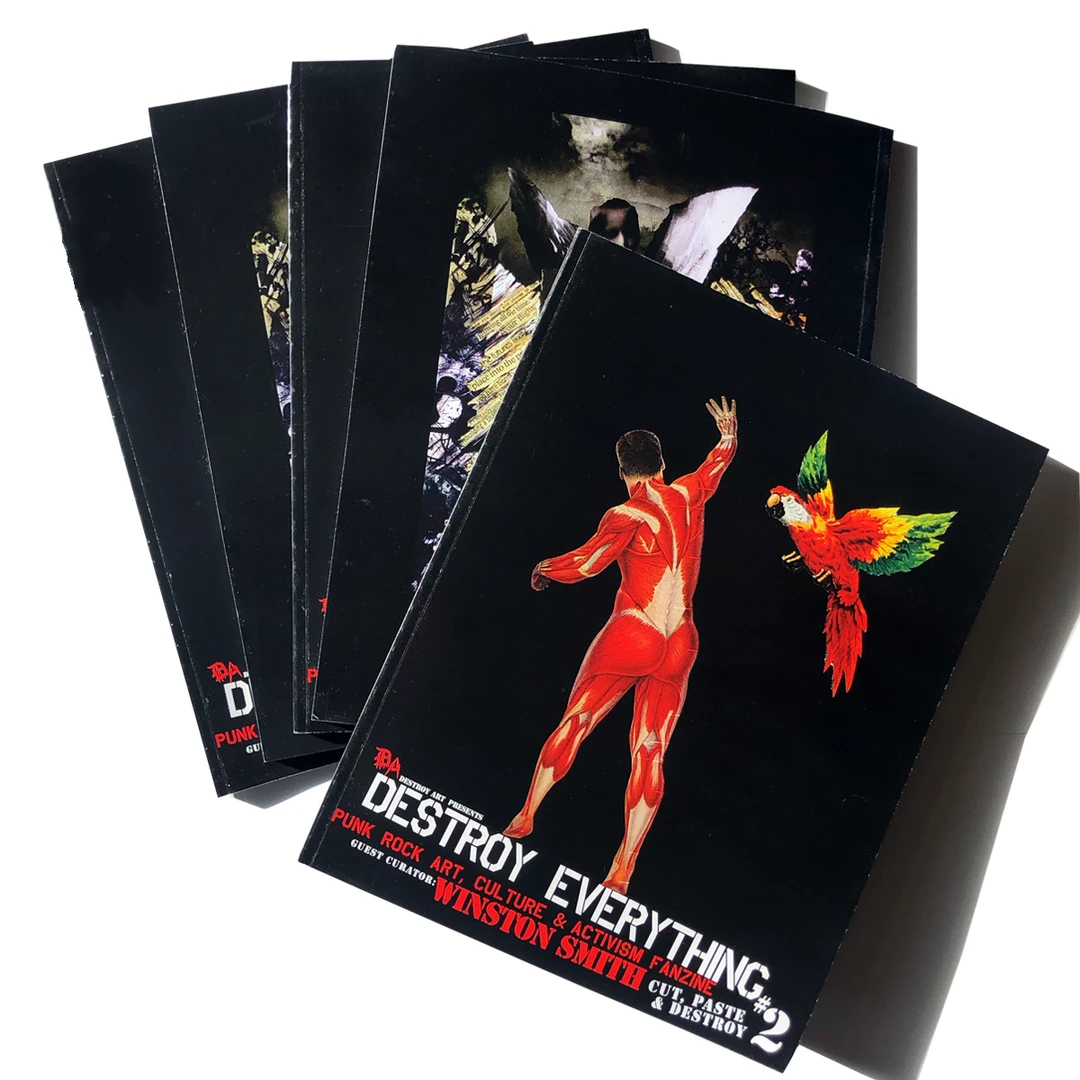 Destroy Art Destroy Everything Fanzine #2 - Cut Paste Destroy! Books 3 Destroy Art Destroy Everything Fanzine #2 - Cut Paste Destroy! Books