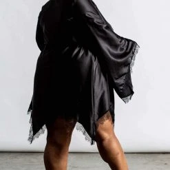 Killstar Women's Stuff Devil's Lullaby Satin Robe