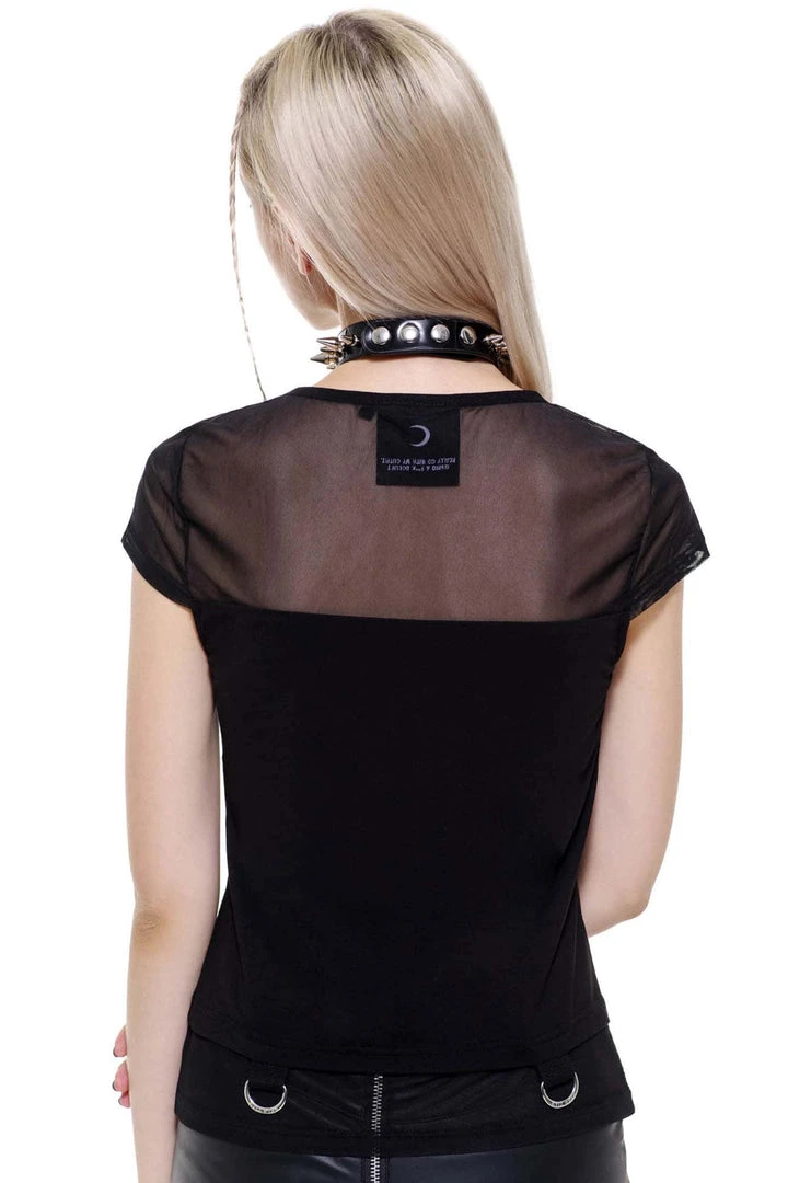 Killstar Doom Mesh Top Women's Stuff 4 Killstar Doom Mesh Top Women's Stuff