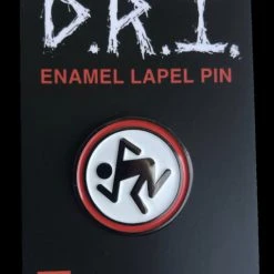 Atom Age Industries D.R.I. Skanking Man Logo Enamel Pin Pins