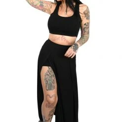 FOXBLOOD Darla Maxi Skirt With Built In Shorts Women's Stuff