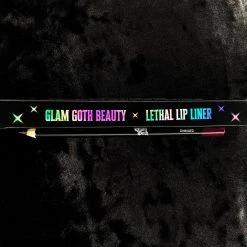 Glam Goth Beauty Damaged - Matte Plum Pencil Liner Hair And Makeup