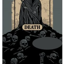 FootClothes Death Tarot Card Socks Men's Stuff