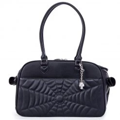 Lux De Ville Bags & Backpacks Elvira Lux Pet Carrier Black Matte Web