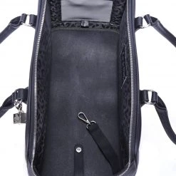 Lux De Ville Bags & Backpacks Elvira Lux Pet Carrier Black Matte Web