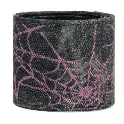 Funk Plus Wristbands And Cuffs Purple Spider Net Denim Bracelet