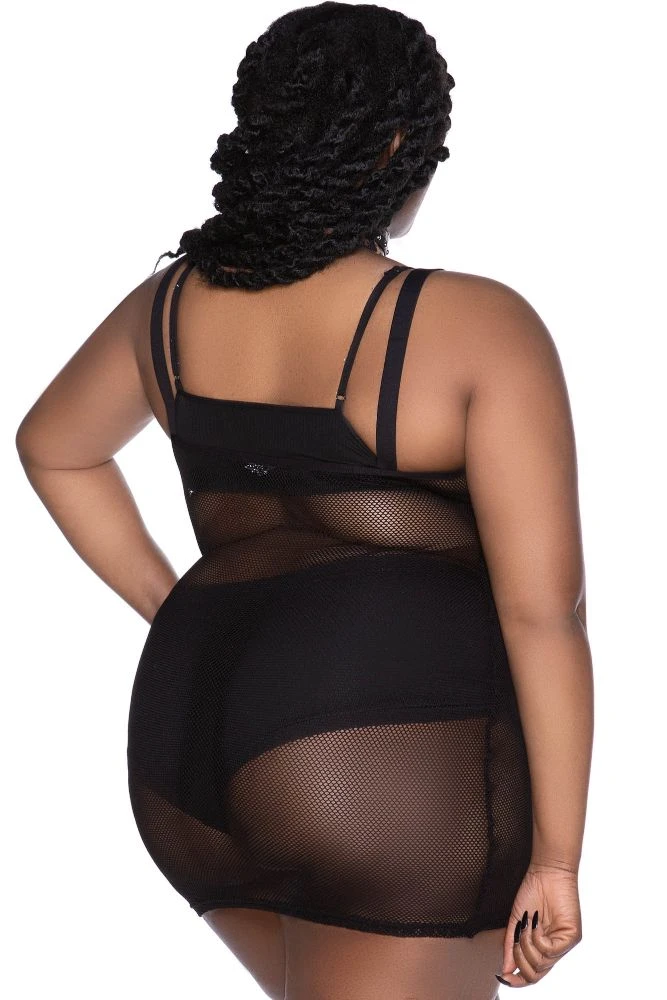 Killstar Feral AF Fishnet Dress - Black Women's Stuff 5 Killstar Feral AF Fishnet Dress - Black Women's Stuff