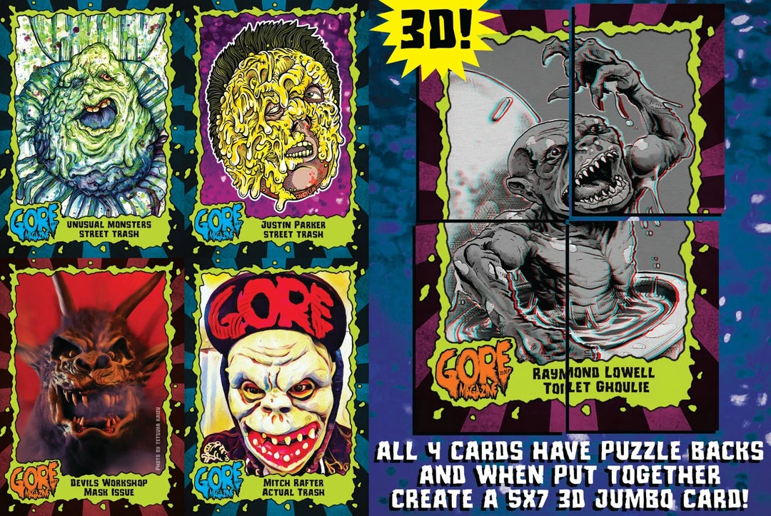 Gore Noir Magazine #17 - Ghoulies & Street Trash Toilet Issue 5x7" Books 4 Gore Noir Magazine #17 - Ghoulies & Street Trash Toilet Issue 5x7" Books