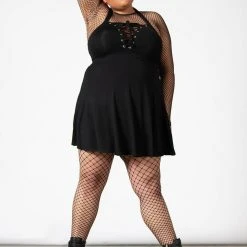 Killstar Gothica Halter Dress Women's Stuff