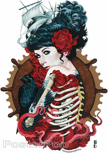 Poster Pop Gift Ideas Gustavo Rimada Sink Or Swim Sticker 3 Poster Pop Gift Ideas Gustavo Rimada Sink Or Swim Sticker