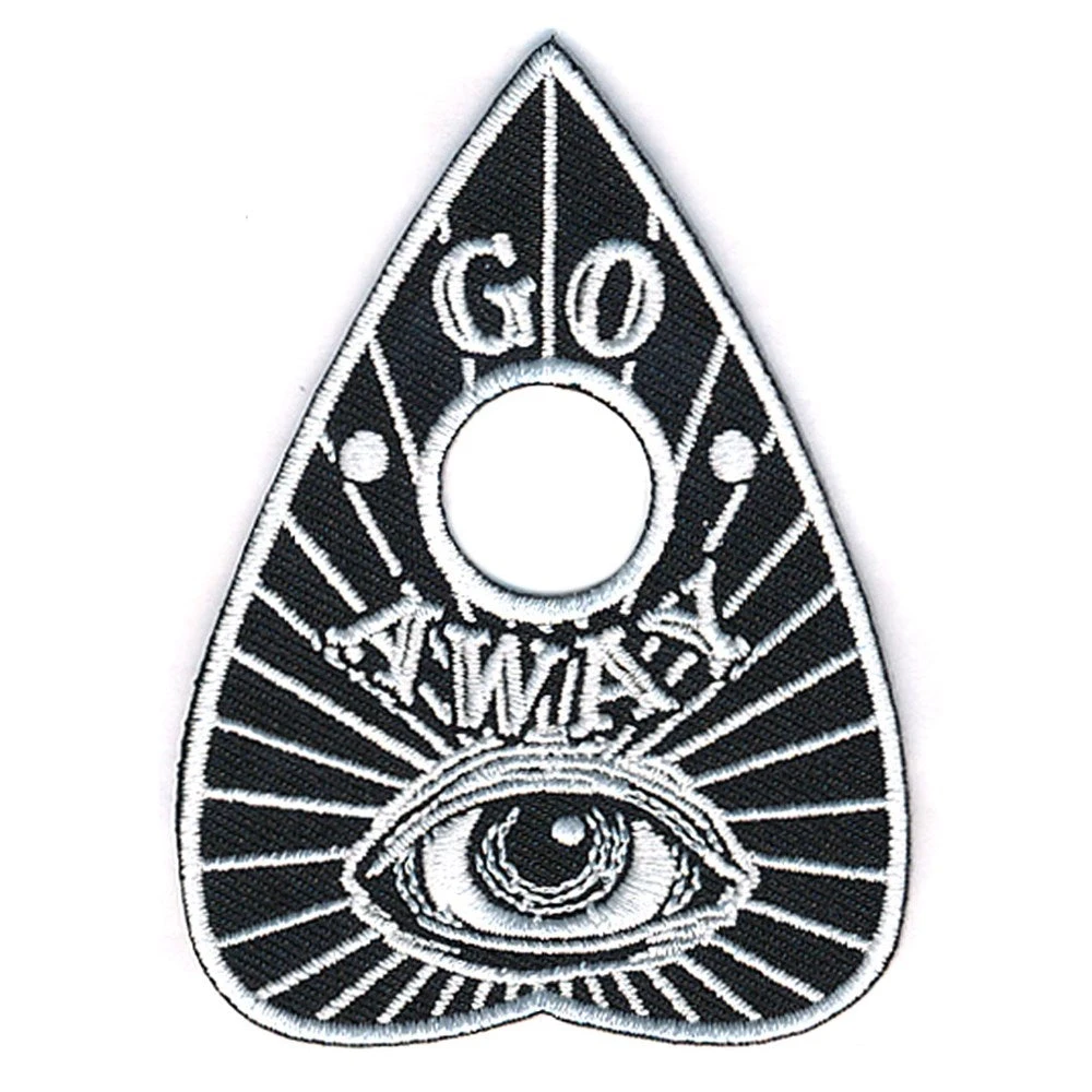 Kreepsville666 Go Away Planchette Patch Patches 3 Kreepsville666 Go Away Planchette Patch Patches