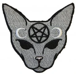 Extreme Largeness Gift Ideas Gothic Cat Patch