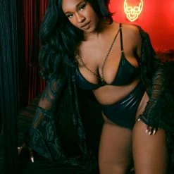 The Pretty Cult Heavy Metal Lover Chain Cross Bralette 11 The Pretty Cult Heavy Metal Lover Chain Cross Bralette