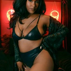 The Pretty Cult Heavy Metal Lover Chain Cross Bralette 12 The Pretty Cult Heavy Metal Lover Chain Cross Bralette