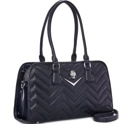 Lux De Ville Hellraiser Tote Black And Midnight Sparkle
