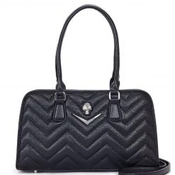 Lux De Ville Hellraiser Tote Black And Midnight Sparkle