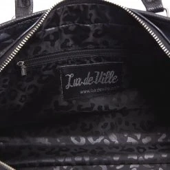 Lux De Ville Hellraiser Tote Black And Red Venom Sparkle Bags & Backpacks
