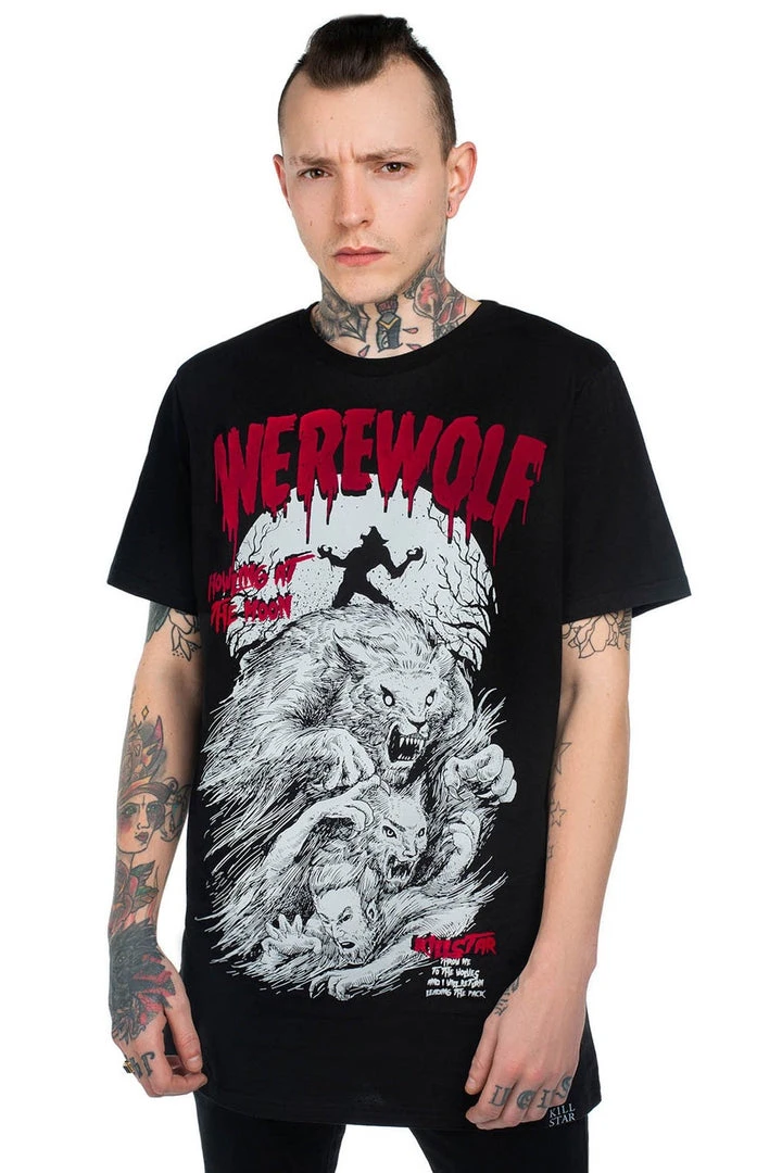 Killstar Werewolf T-Shirt 3 Killstar Werewolf T-Shirt