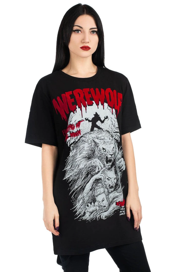 Killstar Werewolf T-Shirt 6 Killstar Werewolf T-Shirt