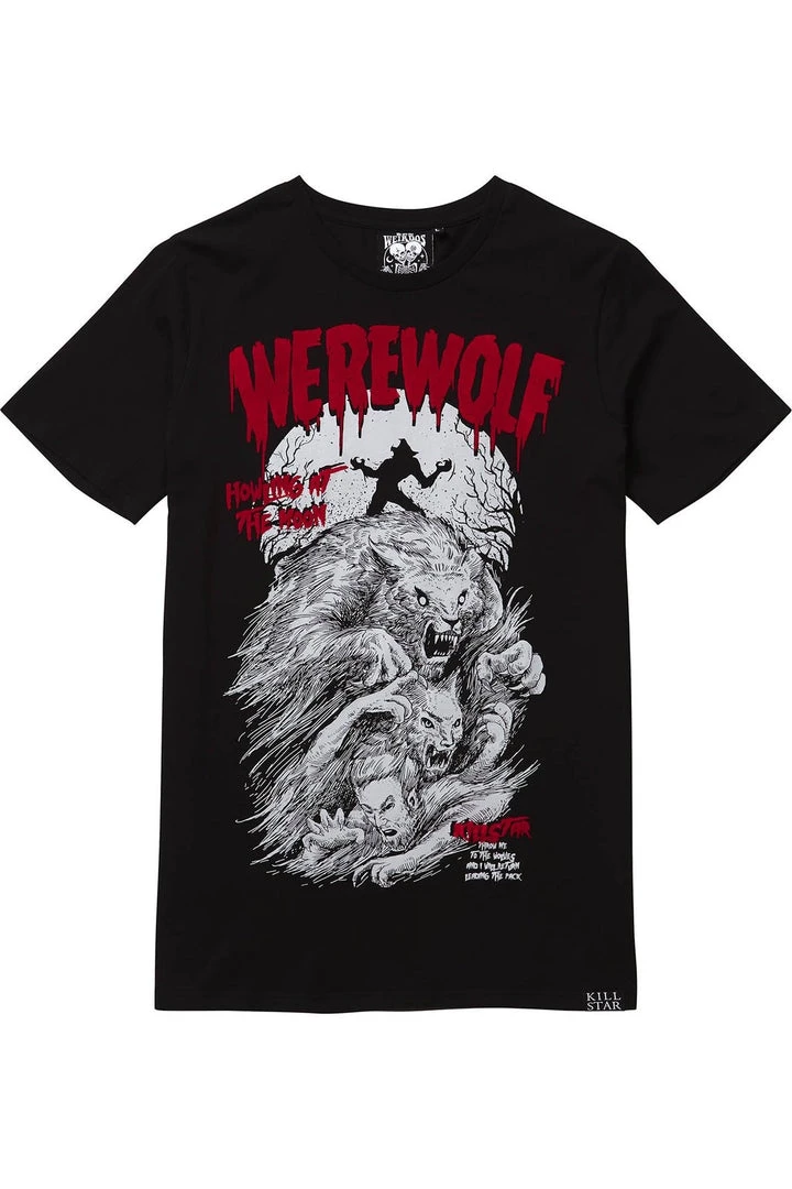 Killstar Werewolf T-Shirt 8 Killstar Werewolf T-Shirt