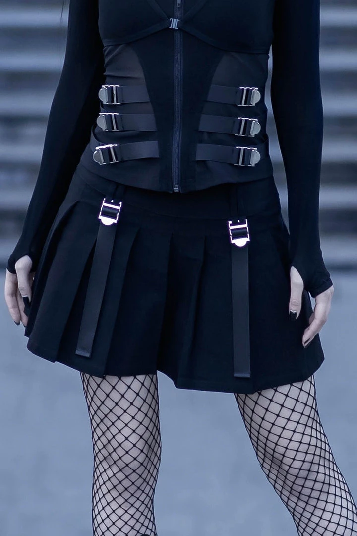 Killstar Analog Mini Skirt 6 Killstar Analog Mini Skirt