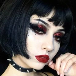 Glam Goth Beauty Inferno - Red Body Glitter